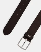 Lacoste колан мъжки от кожа кафяв RC4090