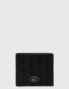 Lacoste Кожен портфейл мъжки в черно