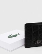 Lacoste Кожен портфейл мъжки в черно