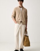 Lacoste мъжки от памук бежов AH1957