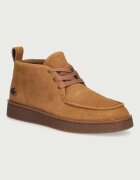 Lacoste обувки мъжки от велур BASESHOT CHUKKA кафяви 50SMA0028