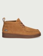 Lacoste обувки мъжки от велур BASESHOT CHUKKA кафяви 50SMA0028