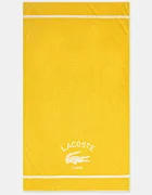 Lacoste Памучна плажна кърпа LORIGINE Jaune 90 x 160 cm