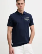 Lacoste Памучна тениска с яка