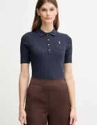 Lacoste Памучна тениска с яка