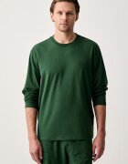 Lacoste пижама от две части мъжка от памук с еластан зелена 4H9147