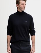 Lacoste поло мъжко от вълна тъмносиньо AH1959