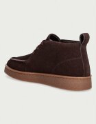 Lacoste половинки обувки мъжки от велур Baseshot Chukka Sneakers кафяви 50SMA0028