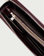 Lacoste портфейл дамски от кожа бордо NF5097PH