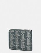 Lacoste портфейл мъжки от имитация на кожа зелен NH5315BG