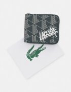 Lacoste портфейл мъжки от имитация на кожа зелен NH5315BG