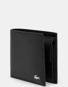 Lacoste портфейл мъжки от кожа черен NH1112FG