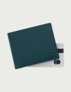 Lacoste портфейл мъжки от кожа зелен NH2824CE