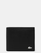 Lacoste портфейл от кожа черен NH1115FG