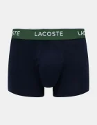 Lacoste прилепнали боксерки мъжки от памук с еластан 3 броя тъмносини 5H1297