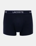 Lacoste прилепнали боксерки мъжки от памук с еластан 3 броя тъмносини 5H1297