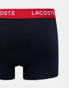 Lacoste прилепнали боксерки мъжки от памук с еластан 3 броя тъмносини 5H1297