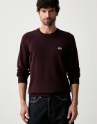 Lacoste пуловер мъжки от памук черен AH1985