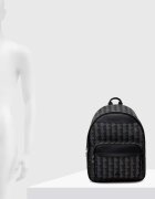 Lacoste Раница в черно голям размер с десен