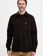 Lacoste риза мъжка от джинс кафява CH3346