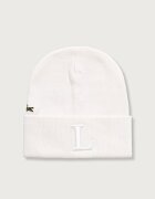 Lacoste шапка beanie от вълнена материя бежова RB9901