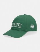 Lacoste Шапка с козирка от памук зелена RK0378