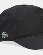 Lacoste Шапка с козирка в черно с изчистен дизайн RK2662