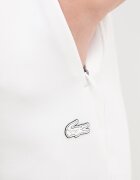 Lacoste спортен панталон дамски с памук бежов с висока талия XF0343