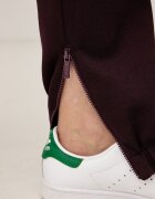 Lacoste спортен панталон дамски с памук бордо с висока талия XF5244