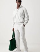 Lacoste спортен панталон мъжки с памук сив със стандартна талия XH0628