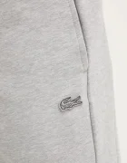 Lacoste спортен панталон мъжки с памук сив със стандартна талия XH9583