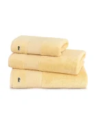 Lacoste Средна памучна кърпа L LECROCO Sesame 70 x 140 cm в жълто