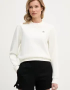 Lacoste суичър дамски с памук бежов SF5245