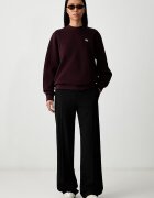 Lacoste суичър дамски с памук черен SF5245