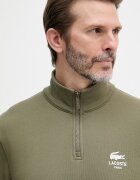 Lacoste суичър от памук зелен SH2735