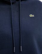 Lacoste суичър с качулка дамски от памук тъмносин SF7612