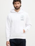 Lacoste суичър с качулка мъжки от памук бял SH1371