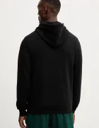 Lacoste суичър с качулка мъжки от памук черен SH9839