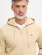 Lacoste суичър с качулка мъжки с памук бежов SH9626