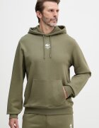 Lacoste суичър с качулка от памук зелен SH2740