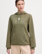 Lacoste суичър с качулка от памук зелен SH2740
