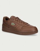 Lacoste T-CLIP SET маратонки мъжки от кожа кафяви 52SMA0040