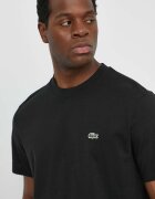 Lacoste Тениска basic мъжка от памук черна TH7318