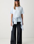 Lacoste тениска дамска от памук синя TF7215