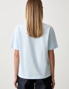 Lacoste тениска дамска от памук синя TF7215