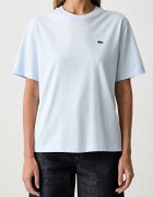 Lacoste тениска дамска от памук синя TF7215