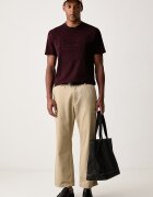 Lacoste тениска мъжка от памук бордо TH0794