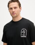 Lacoste тениска мъжка от памук черна TH1433