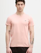 Lacoste тениска мъжка от памук оранжева TH6710