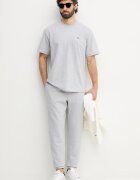 Lacoste тениска мъжка от памук сива TH0876